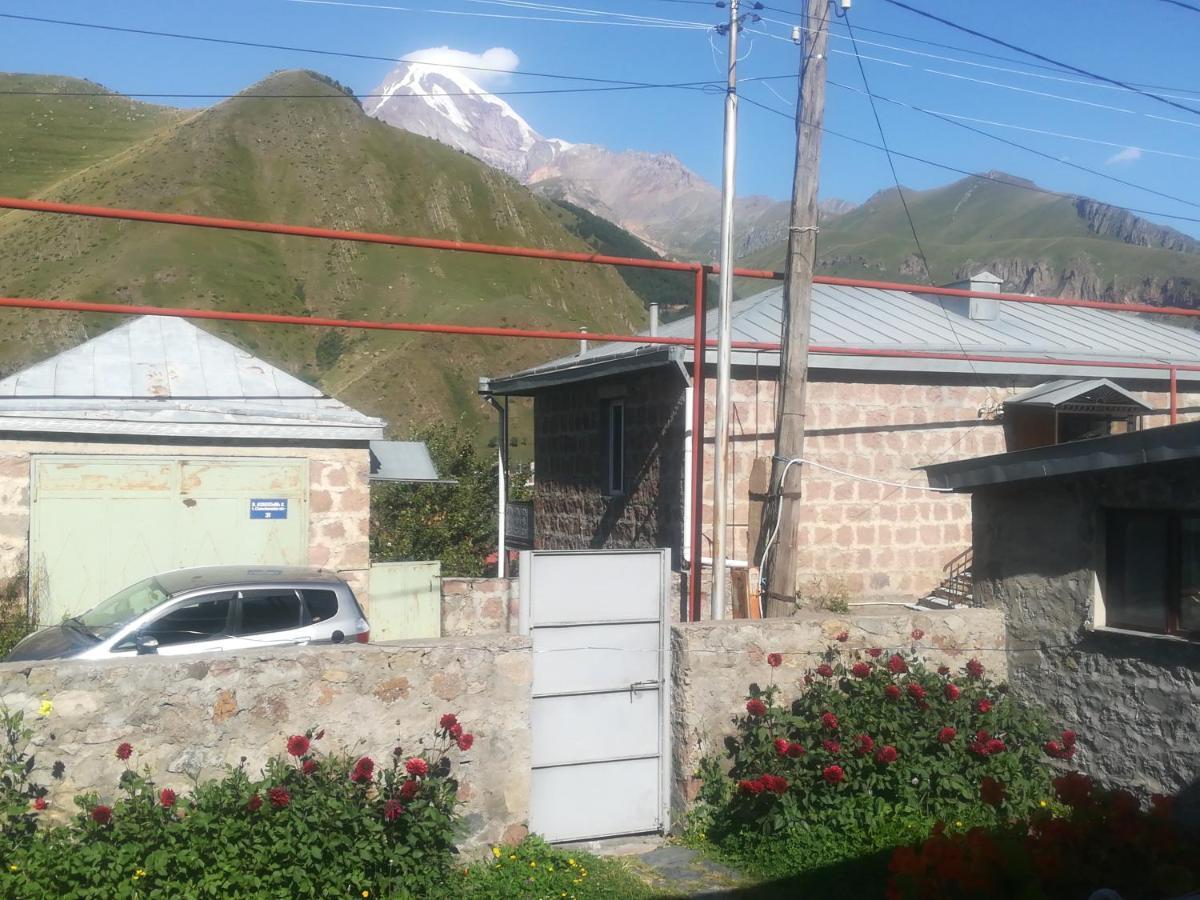 Guest House Lela Rezo Kazbegi Kültér fotó